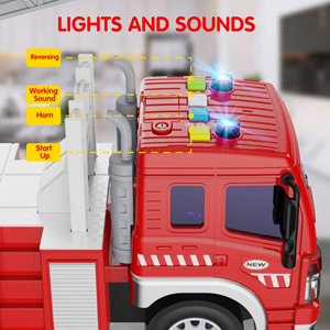 ماشین بالابر آتش نشانی اسباب بازی موزیکال 1:16 FIREFIGHTER_اسباب بازی